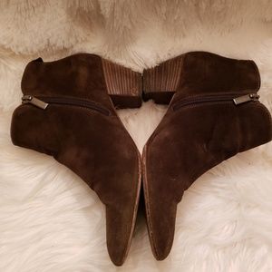 Aquatalia brown booties